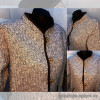 kz1-114 Национальный стёганый пиджак, 1 шт