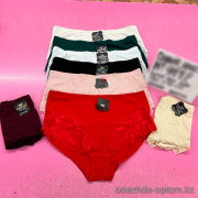 b6-9772 COEUR JOIE Трусики женские большие, L-3XL, эластик, 1 пачка (6 шт)