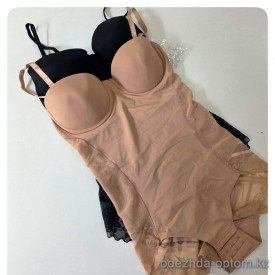 b4-2717 Боди женское на тонком поролоне, большие размеры, M-3XL, 1 пачка (6 шт)