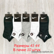 n3-0650 Носки мужские короткие спортивные, 41-44, 1 пачка (10 пар)