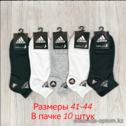 n3-0651 Носки мужские короткие спортивные, 41-44, 1 пачка (10 пар)