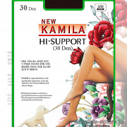 k4-323 Kamila Женские капроновые колготки, 3M (44-46), 30 ден, 1 пачка (6 шт)