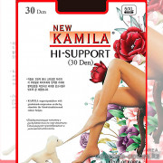 k4-325 Kamila Женские капроновые колготки, 5XL (48-50), 30 ден, 1 пачка (6 шт)