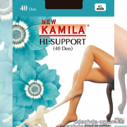k4-327 Kamila Женские капроновые колготки, 4L (46-48), 40 ден, 1 пачка (6 шт)