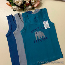 d7-2554 Baykar Майка детская на мальчика, 1 пачка (6 шт)