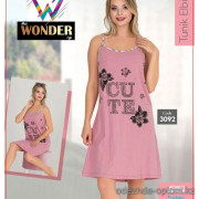 e1-3092 Miss WONDER Life Платье женское домашнее, стандарт, cotton, 1 шт