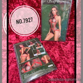 b5-7927 Комплект женского эротического белья со стрепами, стандарт, 1 шт