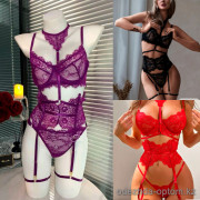 b16-4318 Комплект эротического белья 5в1, S-L, 1 пачка (3 шт)