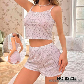 b13-8223-1 Комплект женской пижамы: майка и шорты, стандарт, 1 шт