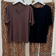 b15-1189 Комплект женской одежды: футболка и кюлоты, стандарт, 1 пачка (3 шт)