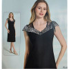 b4-C-8646 Платье домашнее для полных дам, 2XL-5XL , 1 пачка (4 шт)