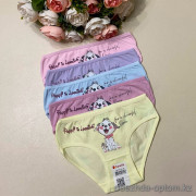 d7-4171PB128 Donella Трусики детские на девочку, 1 пачка (10 шт)