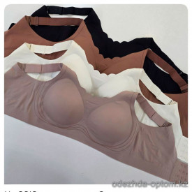 b4-6810 Бюстгальтер на тонком поролоне без косточек, XL-5XL, 1 пачка (6 шт)