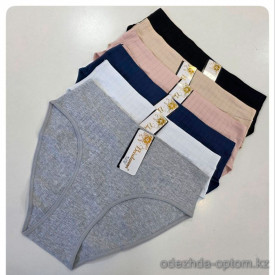 b4-D3623 Beisdanna Трусики женские высокие, большие размеры, XL-4XL, 1 пачка (12 шт)