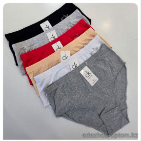 b4-D9190 Трусики женские высокие, большие размеры, 2XL-4XL, 1 пачка (12 шт)