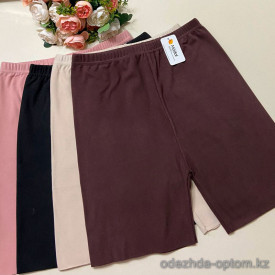 d7-0130 Панталоны женские на высокой посадке однотонные, стандарт (XL-2XL), 1 пачка (6 шт)
