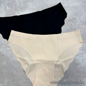 b13-0047-1 Трусики женские однотонные, S-XL, 1 пачка (16 шт)
