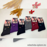 n5-ZB-708-4 Носки женские махровые, 37-41, 1 пачка (12 пар)