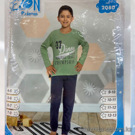 e1-2080 SEZON Пижама детская на мальчика, cotton, 1 пачка (4 шт)