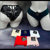 b5-2026-1 COEUR JOIE Трусики женские кружевные слипы, M-XL, 1 пачка (6 шт)