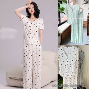 b15-1239 Комплект женской одежды для сна: кофта и штаны, M-XL, 1 пачка (3 шт)