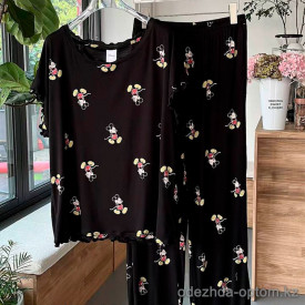 b15-1506 Комплект женской одежды для сна: кофта и штаны, M-XL, 1 пачка (3 шт)