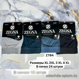 n4-Z784 Трусы мужские боксеры, XL-4XL, 1 пачка (24 шт)