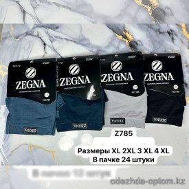 n4-Z785 Трусы мужские боксеры, XL-4XL, 1 пачка (24 шт)