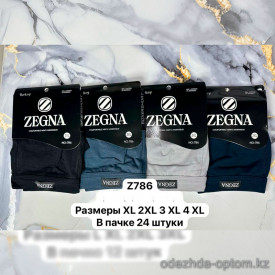 n4-Z786 Трусы мужские боксеры, XL-4XL, 1 пачка (24 шт)