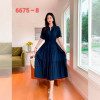 w41-6675-8 Платье женское однотонное, стандарт, 1 шт