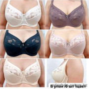 b6-9015-5 Orietta Avec Бюстгальтер без поролона, чашка F, 1 пачка (6 шт)