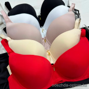 b16-1458 Бюстгальтер на тонком поролоне, чашка D, 1 пачка (3 шт)