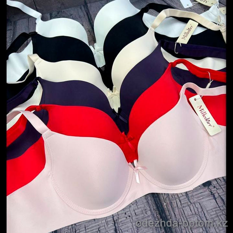 b5-30096 Milledorr Бюстгальтер гладкий на тонком поролоне, чашка В, 1 пачка (3 шт) b5-30096 Milledorr Бюстгальтер гладкий на тонком поролоне, чашка В, 1 пачка (3 шт)