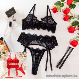 b13-1069 Комплект кружевного нижнего белья, S-L, 1 пачка (3 шт)