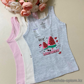 d7-4322 Baykar Майка детская с принтом, 1 пачка (6 шт)