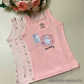 d7-4836 Baykar Майка детская на девочку, 1 пачка (6 шт)