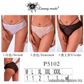 b4-P5102 Lanny Mode Трусики женские кружевные, M-3XL, 1 пачка (6 шт)