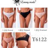 b4-T6122 Lanny Mode Трусики женские однотонные, S-XL, 1 пачка (6 шт)