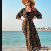 z2-G61796-2 Пляжная женская туника, 38-46, 1 пачка (5 шт)