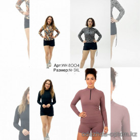 z2-WH8004 Купальник женский спортивный, M-3XL, 1 пачка (5 шт)