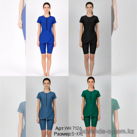 z2-WH7126 Купальник женский спортивный, S-2XL, 1 пачка (5 шт)