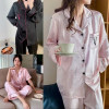 b5-1592 Пижама женская двойка: рубашка и штаны, M-2XL, 1 пачка (4 шт)