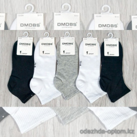n3-CS-030 DMDBS Носочки детские и подростковые короткие, 1 пачка (10 пар)