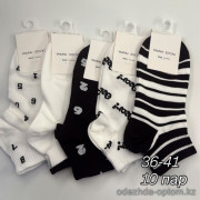 n4-0228-1 Wapai Socks Носки женские короткие, 36-41, 1 пачка (10 пар)