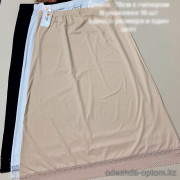 d7-0097 Подъюбник женский с кружевной каемкой, 70 см, 1 пачка (10 шт)