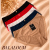 b4-P9490 Balaloum Трусики женские эластичные, M-2XL, 1 пачка (6 шт)