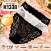 b4-K1338 Трусики женские кружевные, стандарт, 1 пачка (10 шт)