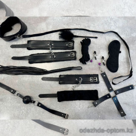 b13-0027 Набор для БДСМ игр, 10 предметов, 1 шт b13-0027 Набор для БДСМ игр, 10 предметов, 1 шт