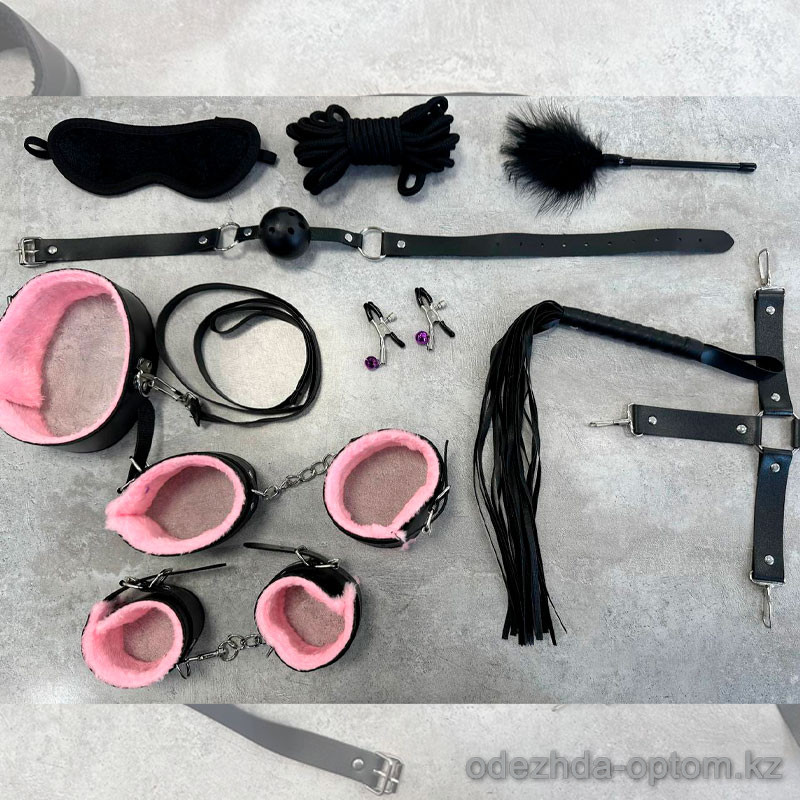 b13-0028-8 Набор для БДСМ игр, 10 предметов, 1 шт b13-0028-8 Набор для БДСМ игр, 10 предметов, 1 шт