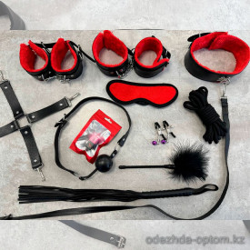 b13-0029 Набор для БДСМ игр, 10 предметов, 1 шт b13-0029 Набор для БДСМ игр, 10 предметов, 1 шт